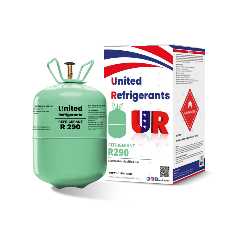 United Refrigerant R290 Disposable Cylinder (5kg)