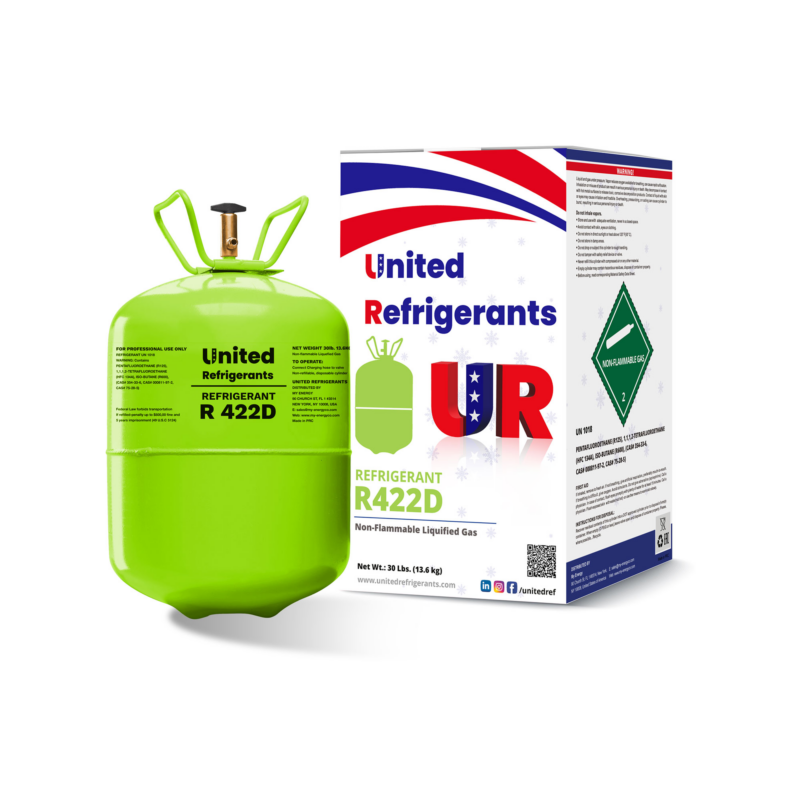 United Refrigerant R422D Disposable Cylinder (13.6kg)