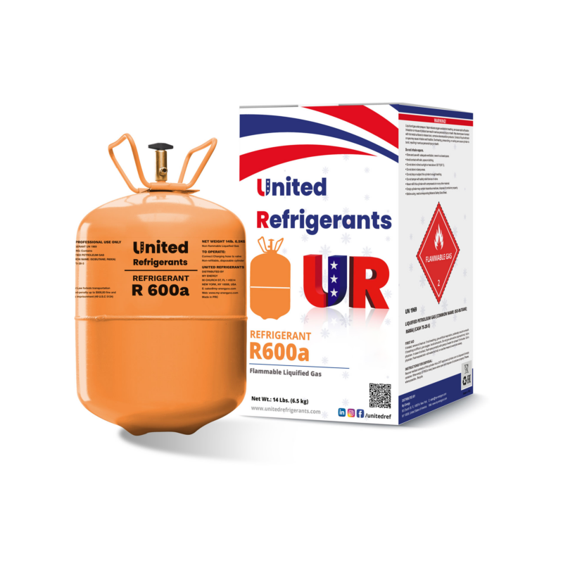 United Refrigerant 600a Disposable Cylinder (6.5kg)