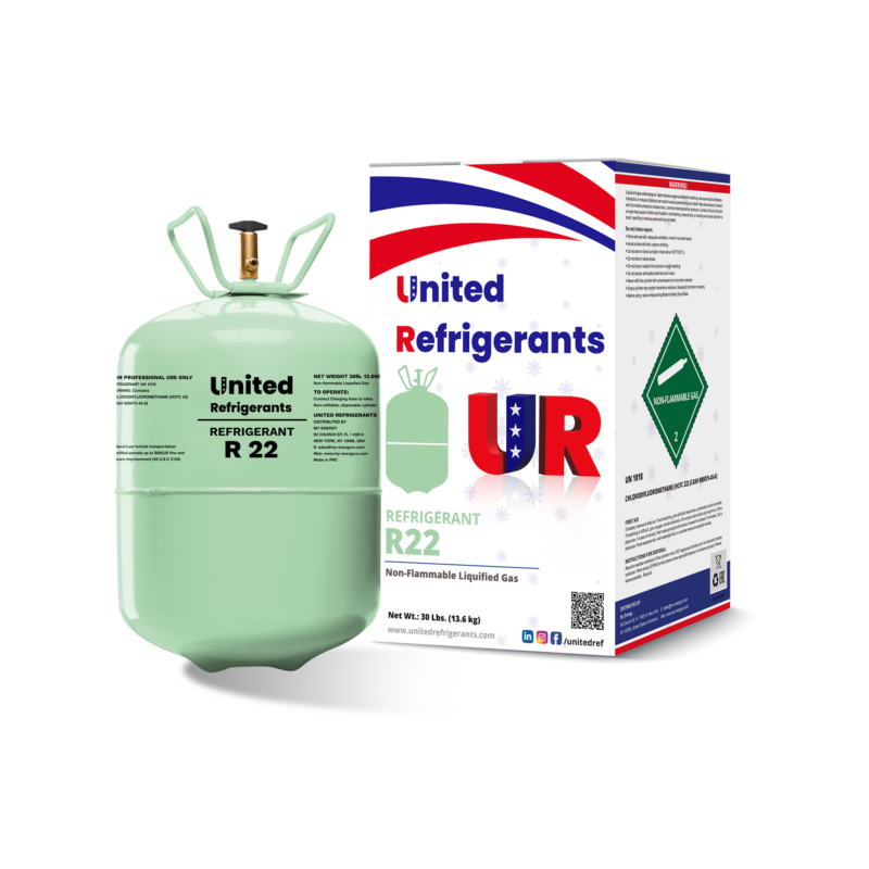 United Refrigerant R22 Disposable Cylinder (13.6kg)